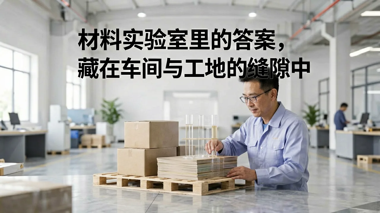 材料实验室里的答案，藏在车间与工地的缝隙中