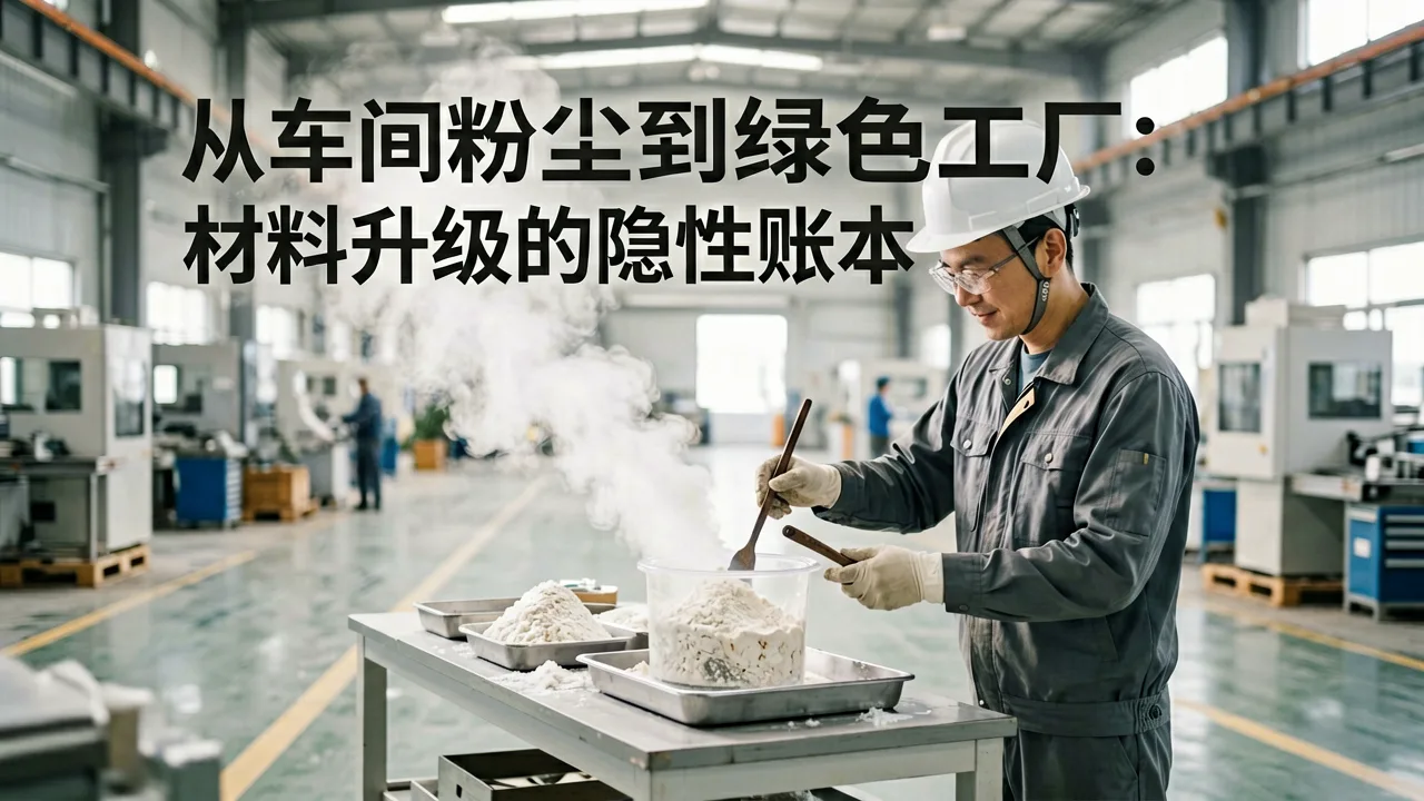 从车间粉尘到绿色工厂：材料升级的隐性账本